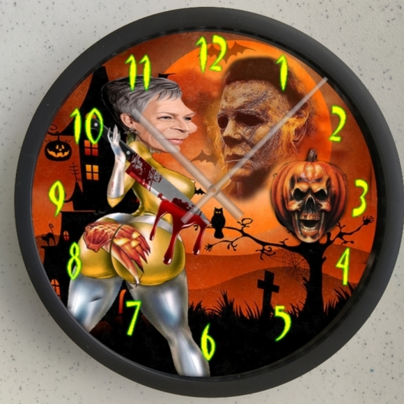 Michael Myers Halloween clock - Picture 3 of 4